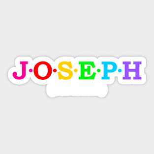 Joseph -God raises. Sticker